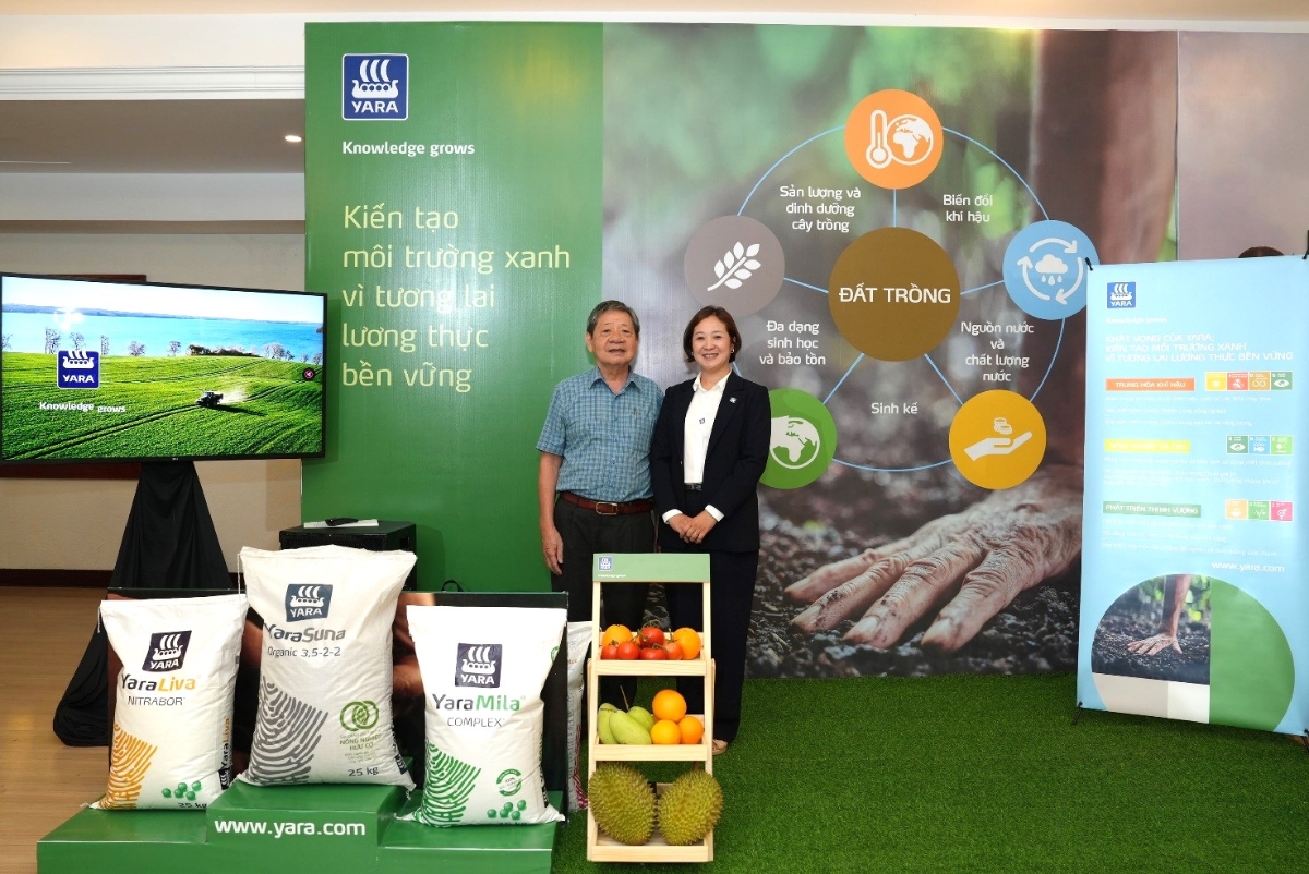 Yara Việt Nam tích cực triển khai chiến lược “Kiến tạo môi trường xanh vì tương lai lương thực bền vững”. (Ảnh: Yara Việt Nam).