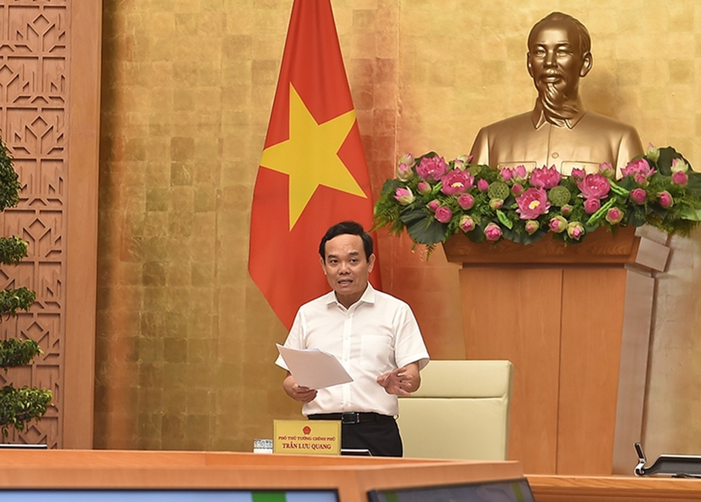 Ph&oacute; Thủ tướng Trần Lưu Quang: 