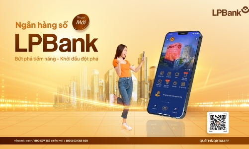 Nền tảng ngân hàng số LienViet24h đổi tên thành LPBank