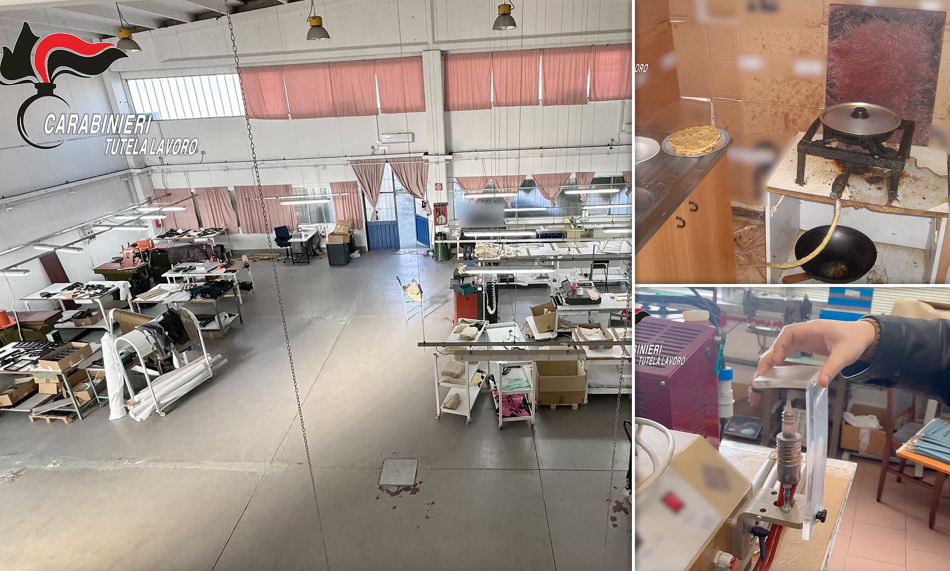 Điều kiện l&agrave;m việc v&ocirc; c&ugrave;ng thiếu thốn tại nh&agrave; m&aacute;y sản xuất t&uacute;i x&aacute;ch Giorgio Armani.