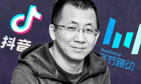Ông Zhang Yiming, nhà sáng lập ByteDance (công ty mẹ của TikTok), 41 tuổi.