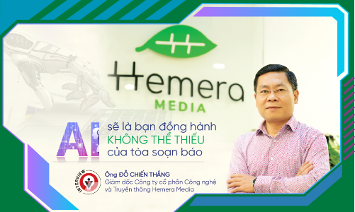 AI sẽ là bạn đồng hành không thể thiếu của tòa soạn báo