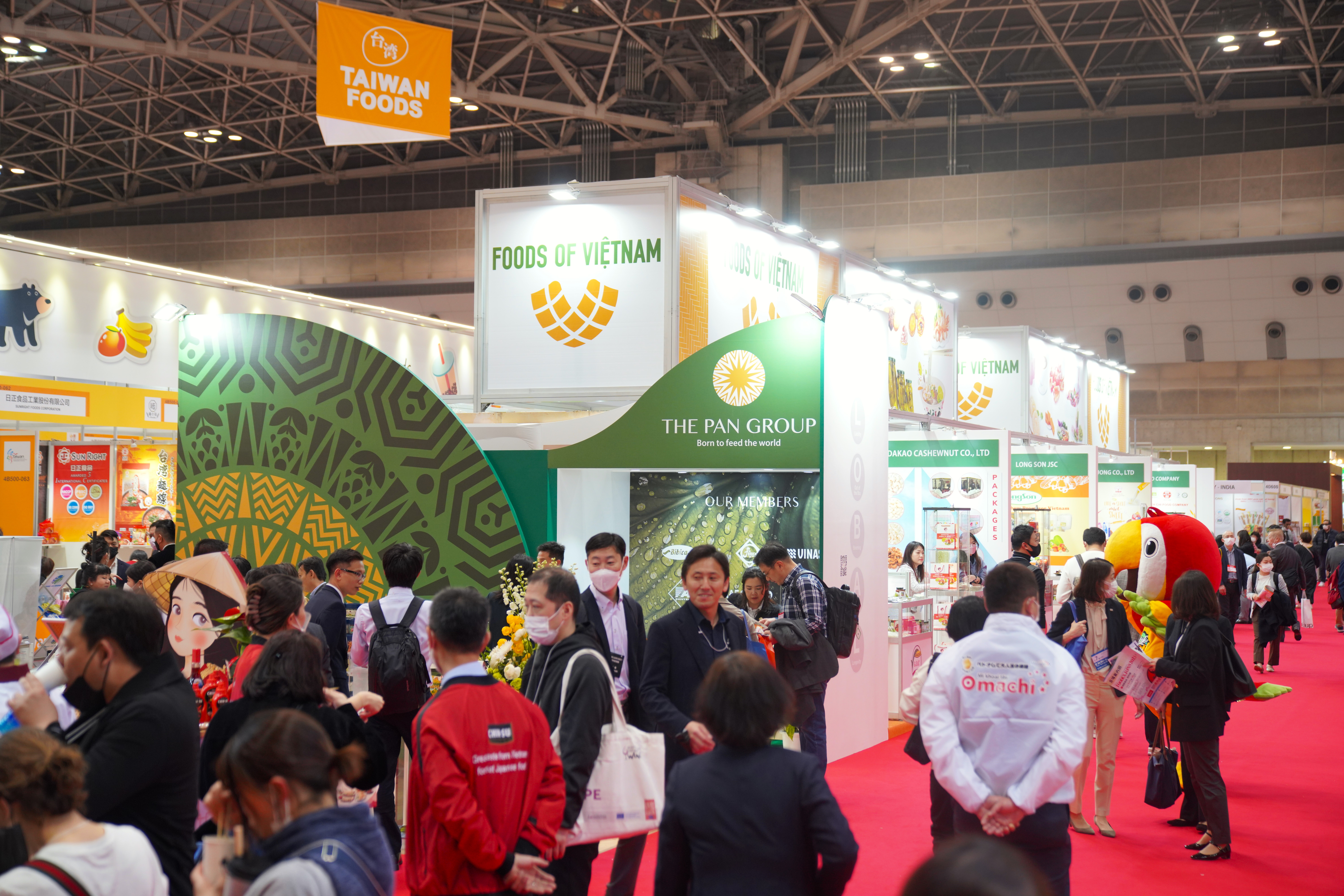 Tập đoàn PAN tham dự Hội chợ quốc tế Thực phẩm và Đồ uống Foodex Japan 2023.