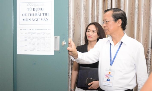 Kỳ thi tốt nghiệp THPT 2024: Không tự ý xử lý các tình huống bất thường