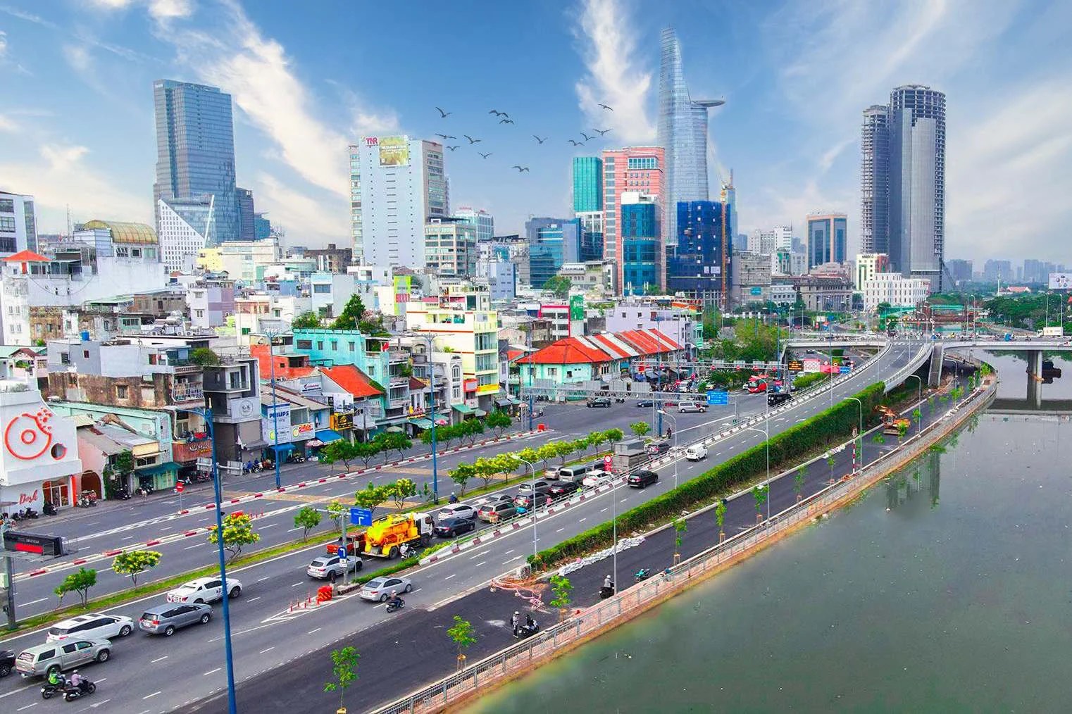 Thành phố Hồ Chí Minh sẽ mở rộng 8 km đại lộ Võ Văn Kiệt - Ảnh minh họa.