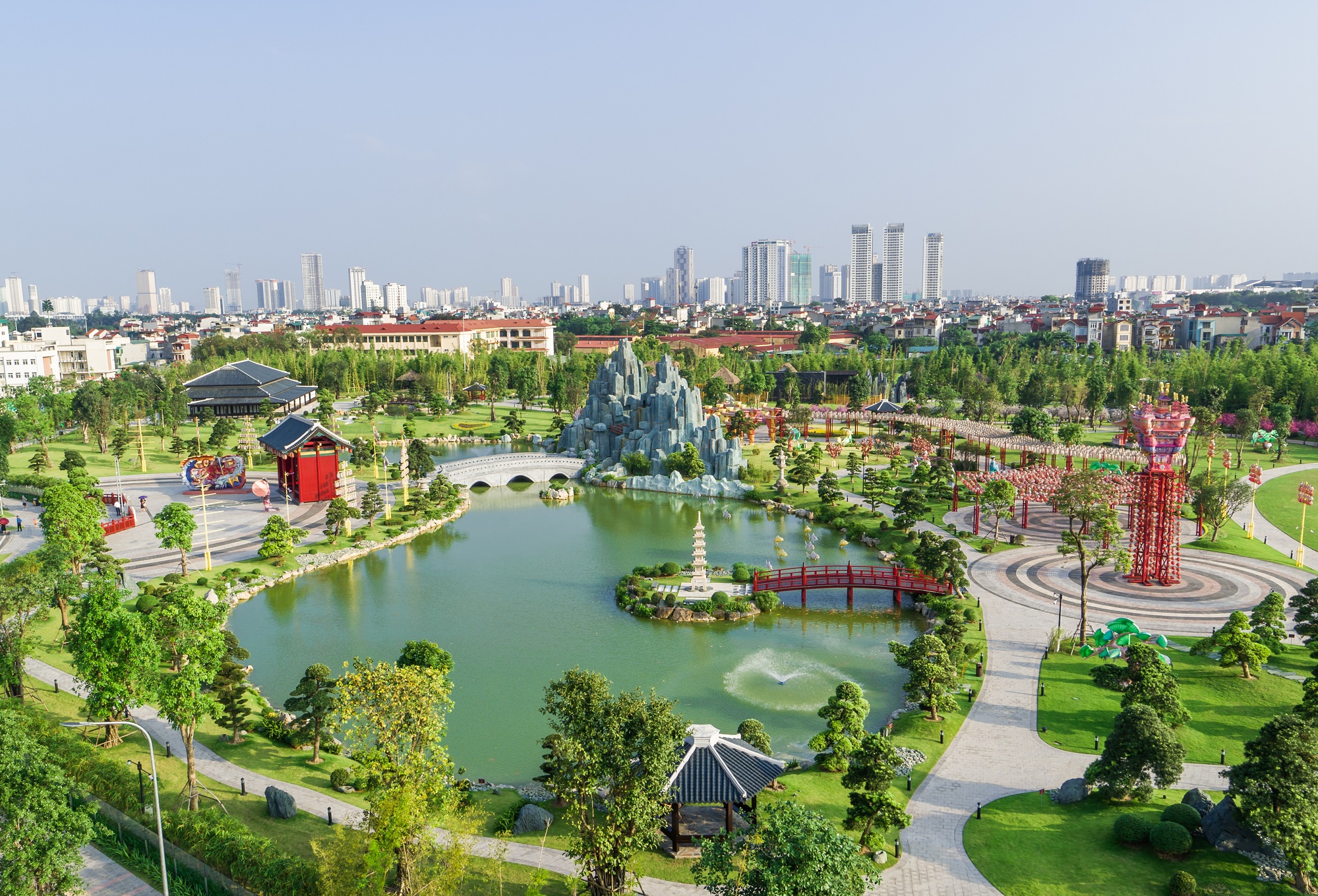 Vườn Nhật Zen Park sẽ là chốn vui chơi vô cùng lý tưởng dành cho cư dân mỗi cuối tuần.