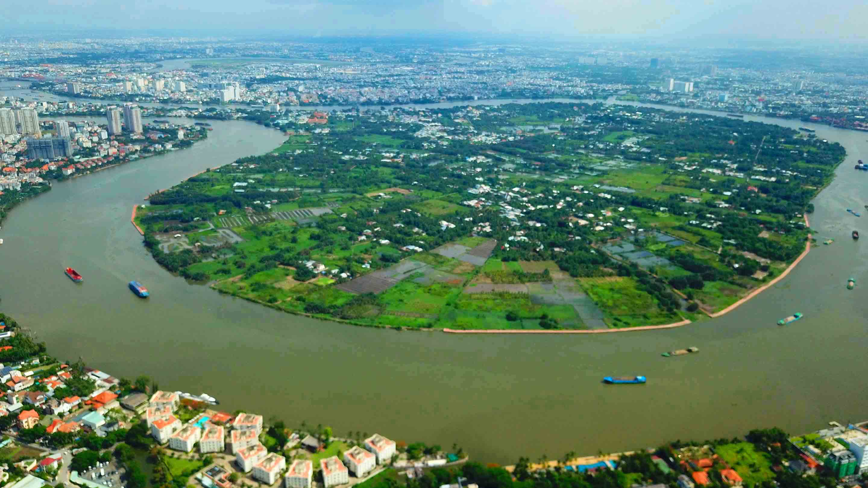Quy hoạch xây dựng bán đảo Bình Quới Thanh Đa thành khu đô thị sinh thái, bền vững - Ảnh minh họa.