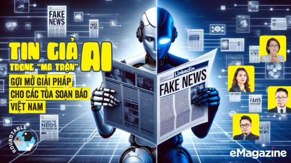 Tin giả trong “ma trận” AI: Gợi mở giải pháp cho các tòa soạn báo Việt Nam 