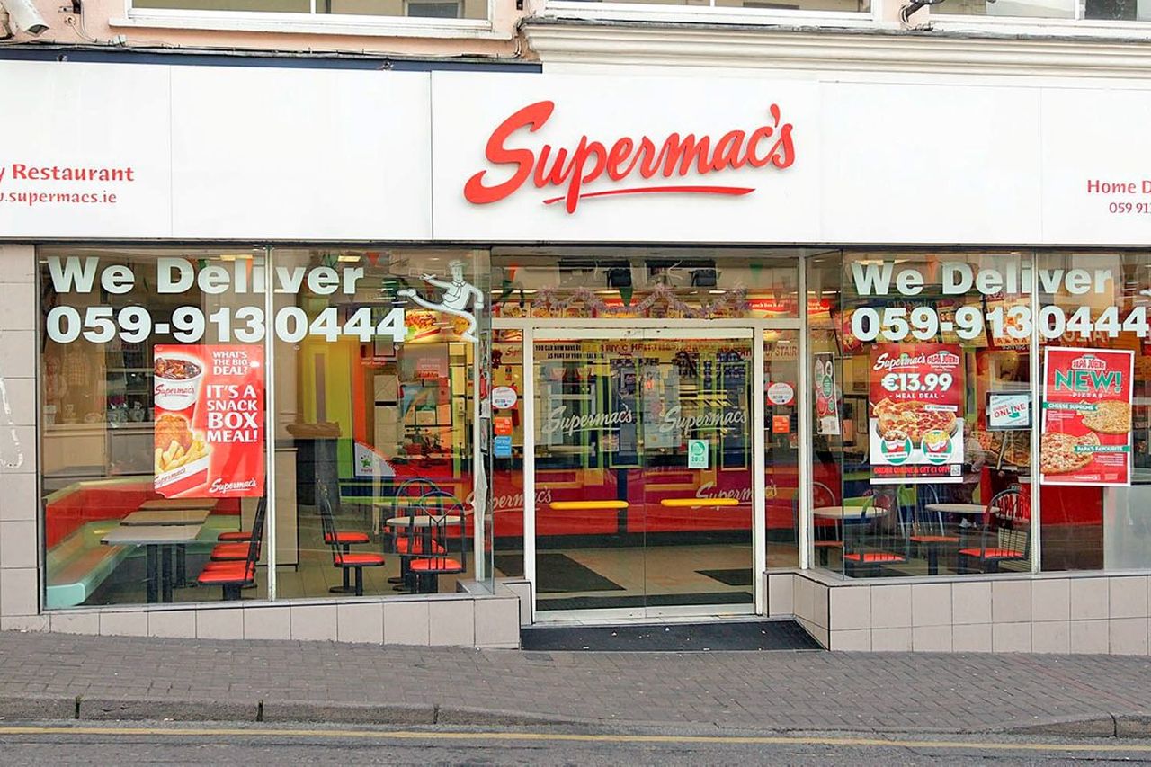 Supermac's - chuỗi bán đồ ăn nhanh của Ireland - muốn mở các cửa hàng trên khắp châu Âu.