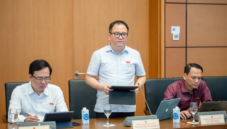 Đại biểu Phạm Trọng Nghĩa, đoàn Lạng Sơn.