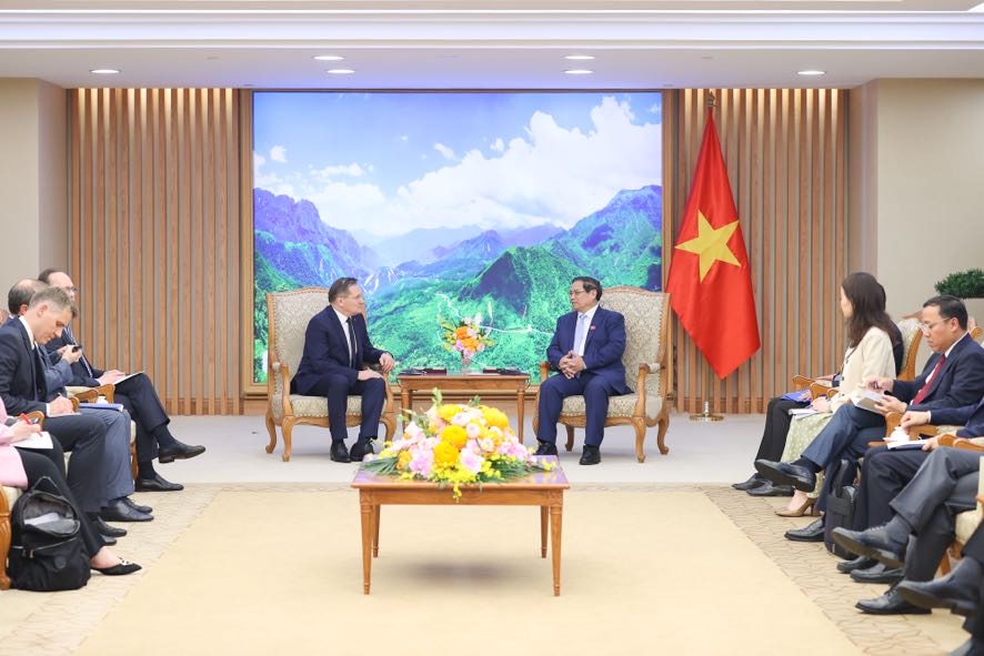 Quang cảnh buổi tiếp - Ảnh: VGP
