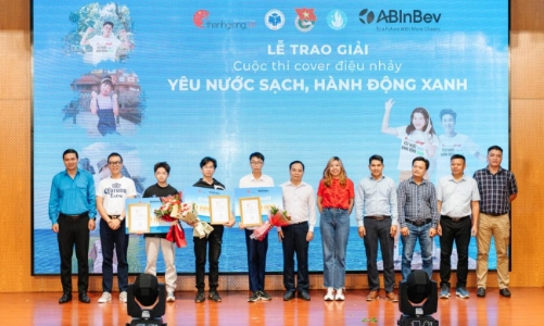 AB InBev trao giải cuộc thi cover điệu nhảy “Yêu nước sạch, hành động xanh”