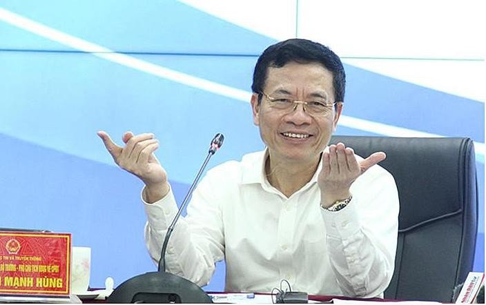 Bộ trưởng Nguyễn Mạnh Hùng: 