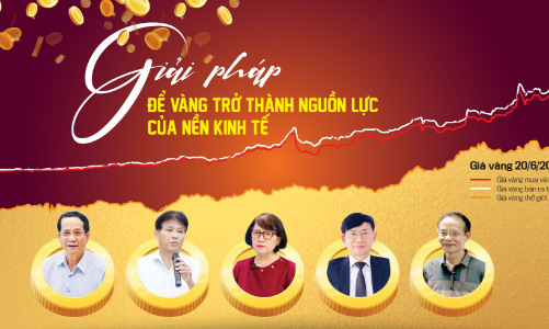 Giải pháp để vàng trở thành nguồn lực của nền kinh tế