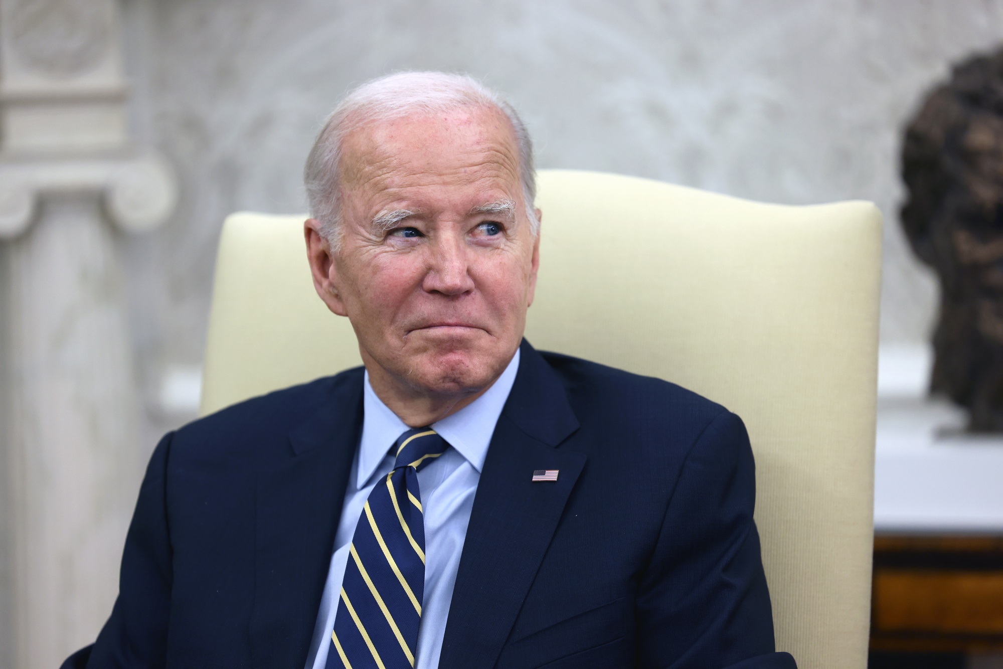 Tổng thống Mỹ Joe Biden - Ảnh: Bloomberg.