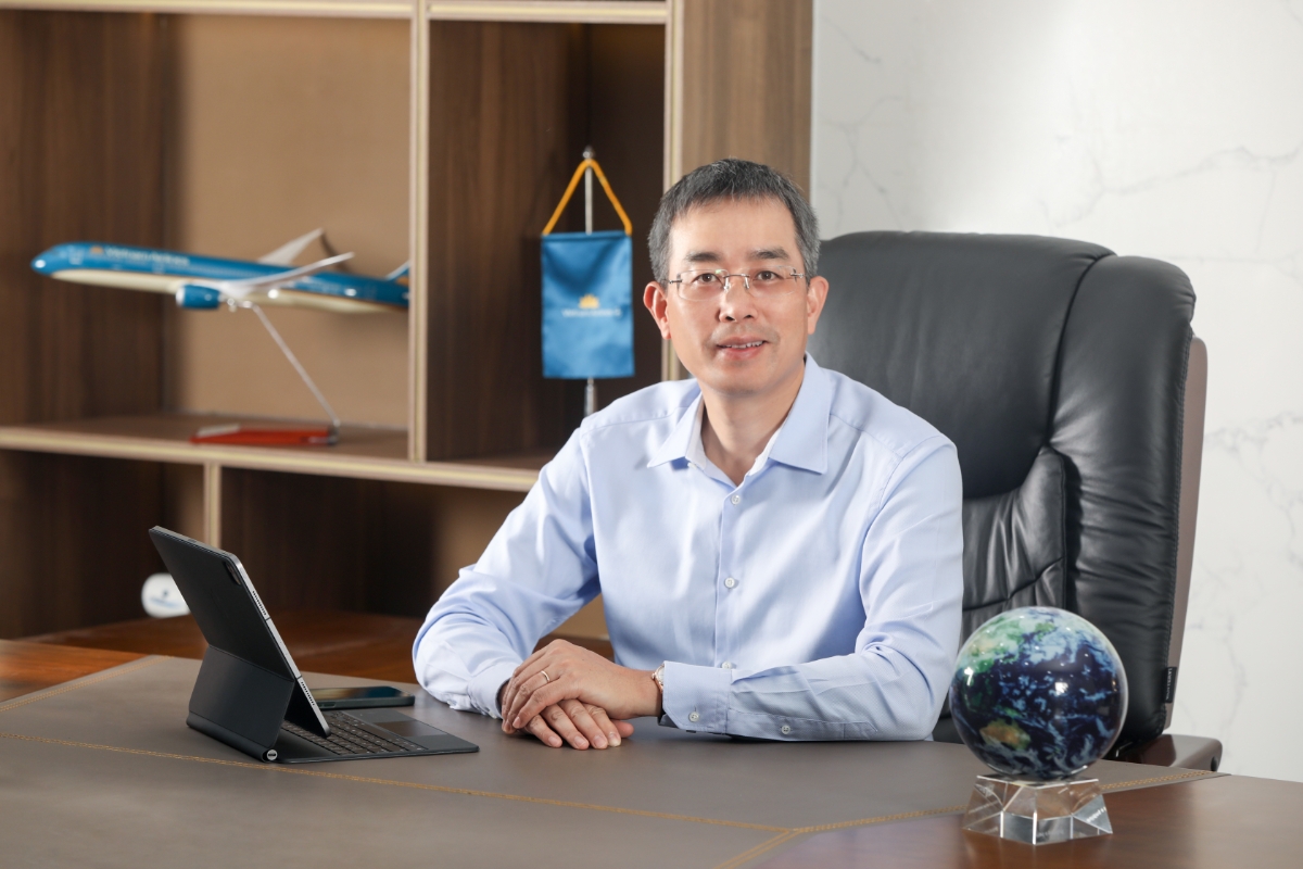 &Ocirc;ng Đặng Ngọc H&ograve;a, Chủ tịch Hội đồng quản trị Tổng c&ocirc;ng ty H&agrave;ng kh&ocirc;ng Việt Nam.