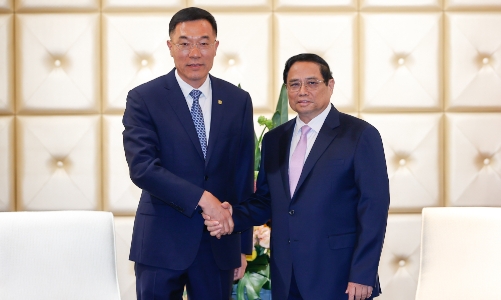 Thủ tướng tiếp lãnh đạo các tập đoàn đường sắt, điện lực hàng đầu Trung Quốc