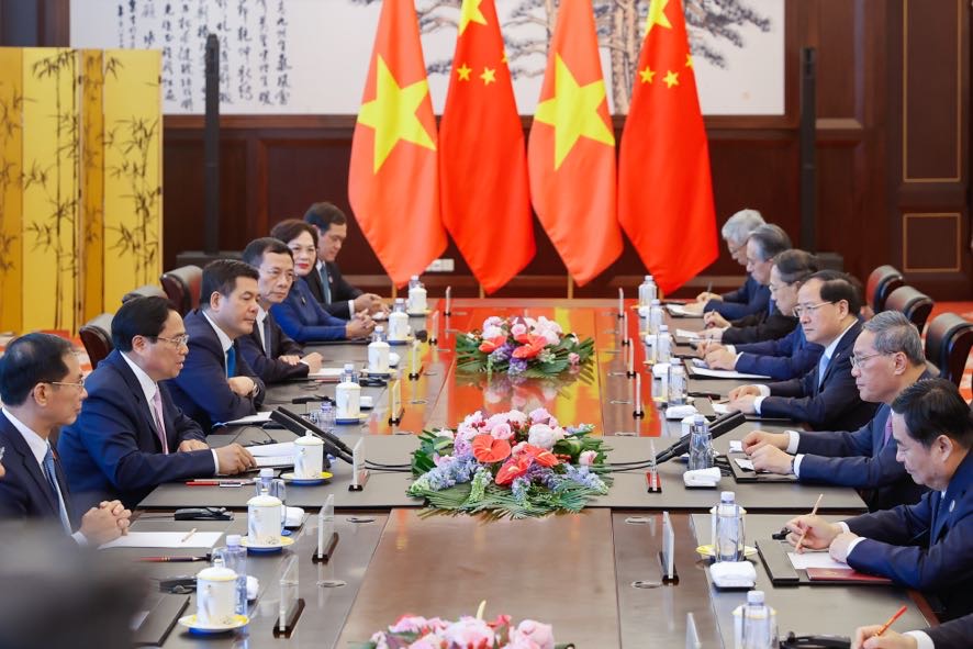 Quang cảnh cuộc hội đàm - Ảnh: VGP