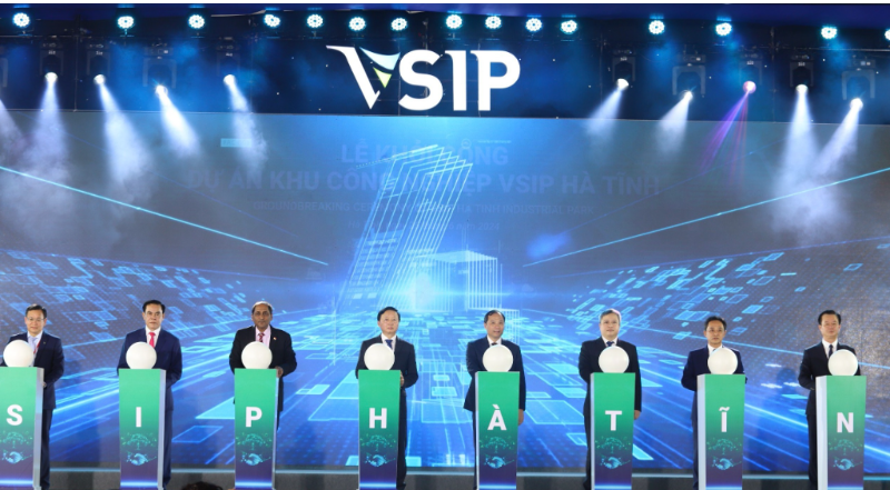 A $61 million VSIP project launched in Ha Tinh  province