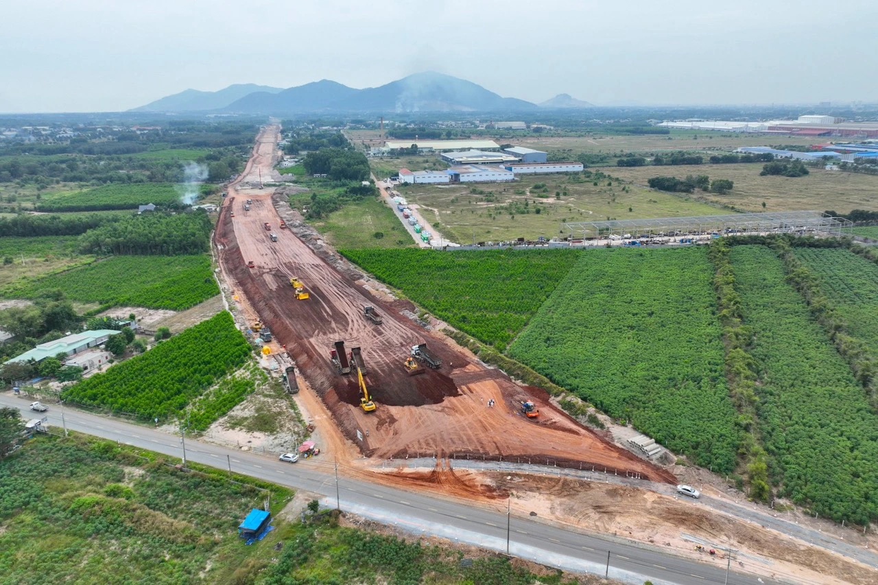 Cơ bản bàn giao xong mặt bằng dự án thành phần 3 cao tốc Biên Hòa - Vũng Tàu. Ảnh minh họa.