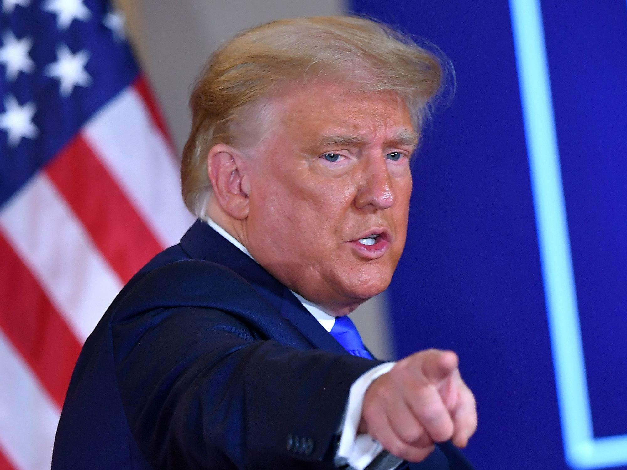 Cựu Tổng thống Mỹ Donald Trump - Ảnh: Bloomberg.