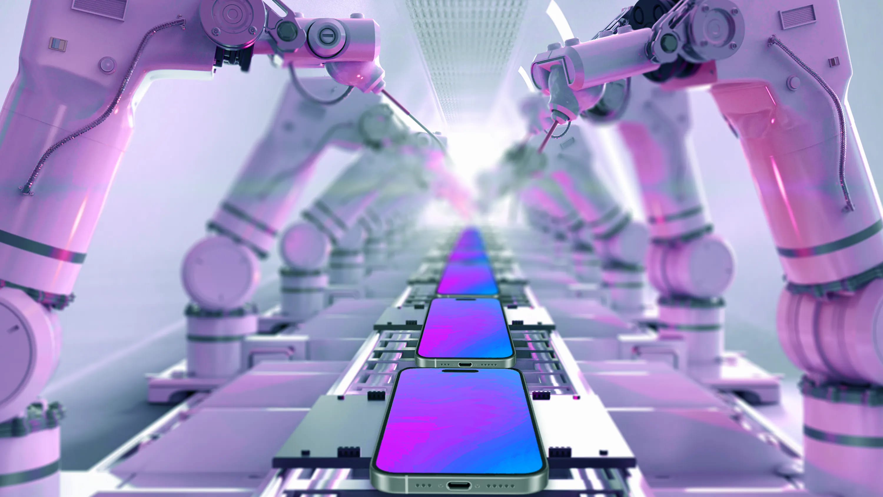 Apple có kế hoạch thay thế 50% công nhân lắp ráp iPhone bằng máy móc.