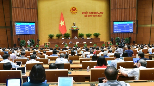 Quốc hội thông qua Luật Đường bộ, chưa bổ sung quy định về phí giao thông nội đô