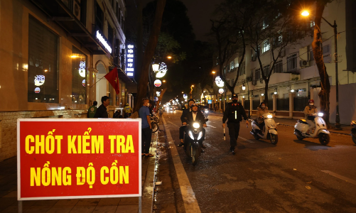 Cấm tuyệt đối lái xe có nồng độ cồn trong máu