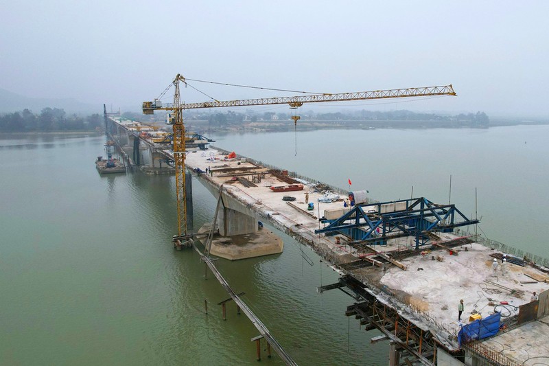 Tình hình thực hiện các dự án trọng điểm quốc gia đạt cao hơn so với tỷ lệ giải ngân bình quân chung của cả nước.