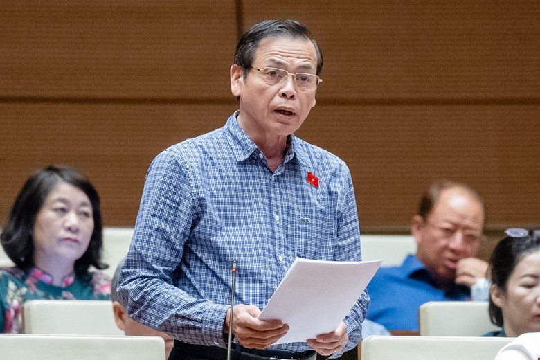 Đại biểu Trần Hữu Hậu, đo&agrave;n T&acirc;y Ninh: 