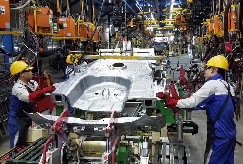 The processing and manufacturing industry increased 8.67% year-on-year. 