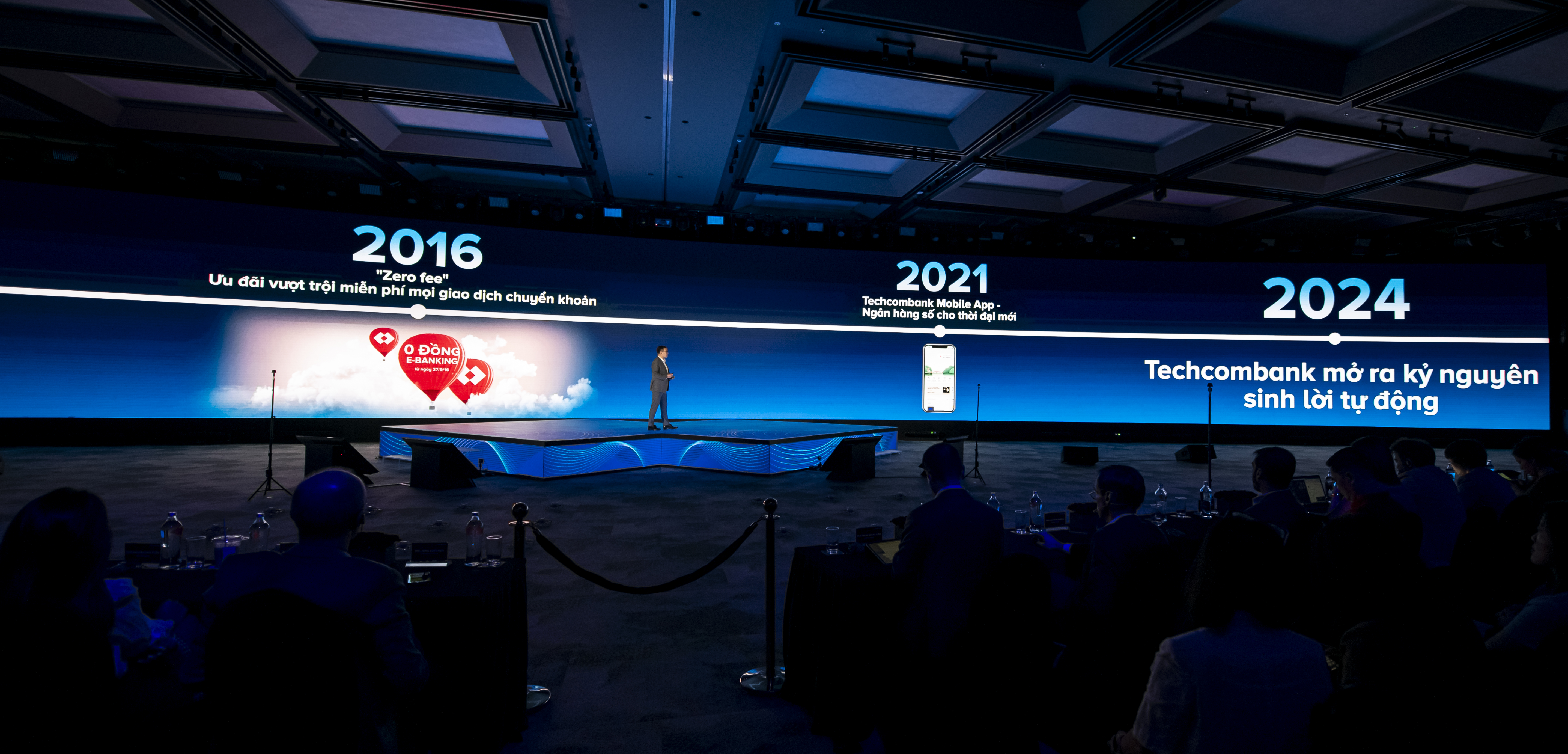 Techcombank Keynote lần đầu tiên được Techcombank tổ chức và được kỳ vọng sẽ trở thành sự kiện thường niên.