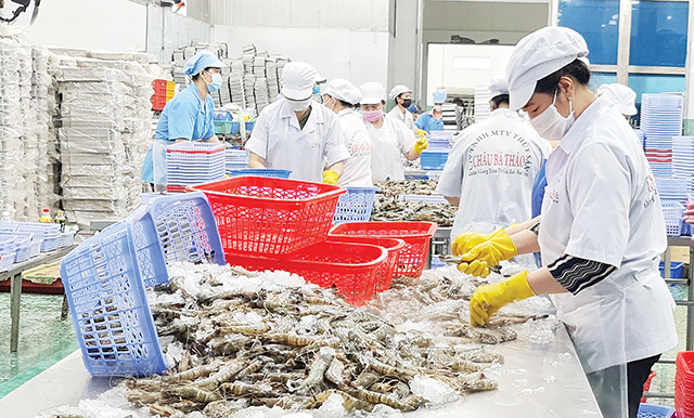 Xuất khẩu thủy sản tăng 4,9%