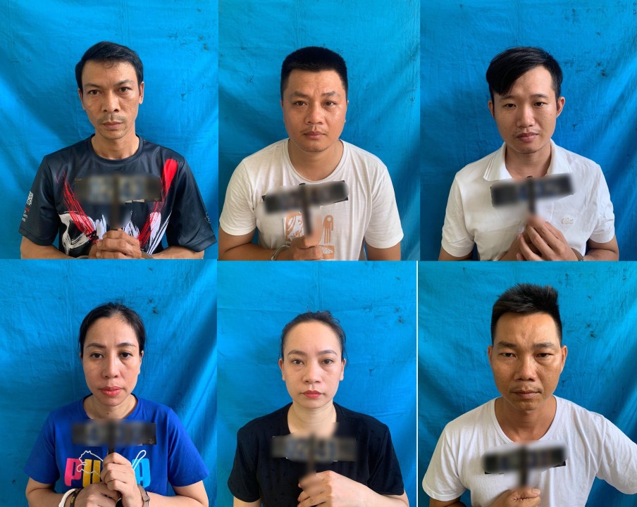 Các đối tượng trong đường dây buôn lậu (Nguồn: CATH)