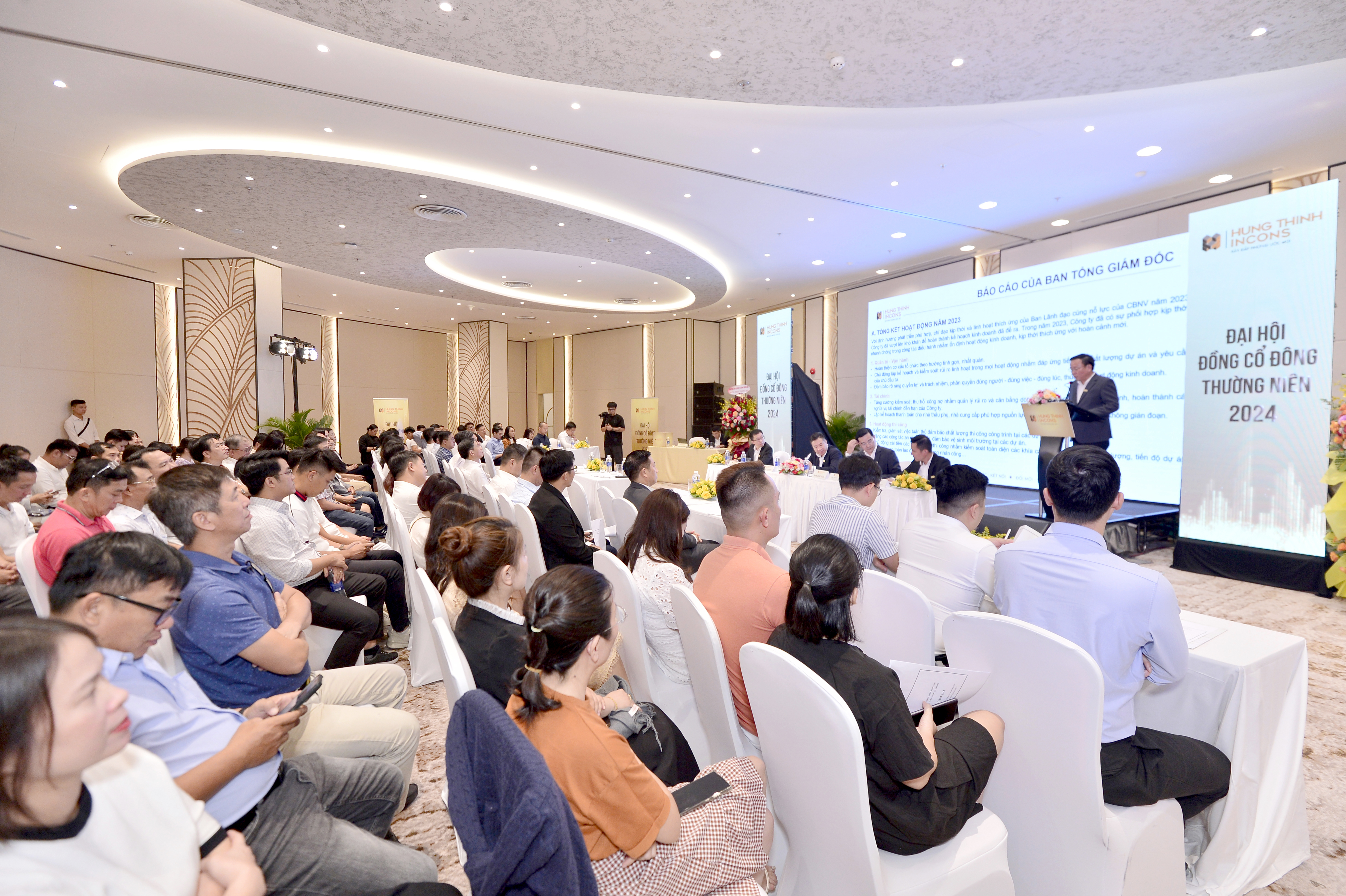 Các báo cáo, tờ trình được ban lãnh đạo HTN đệ trình thông qua tại đại hội.