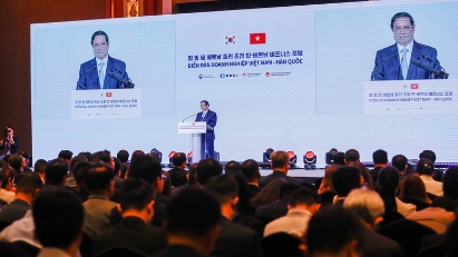 PM attends Vietnam-South Korea business forum