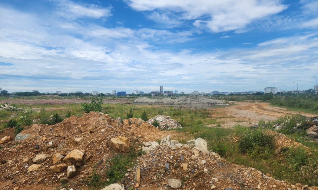 Hiện trạng dự án Khu đô thị phía Đông đại lộ Bắc Nam thành phố Thanh Hoá