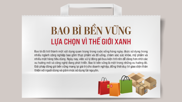 Bao bì bền vững: Lựa chọn vì thế giới xanh