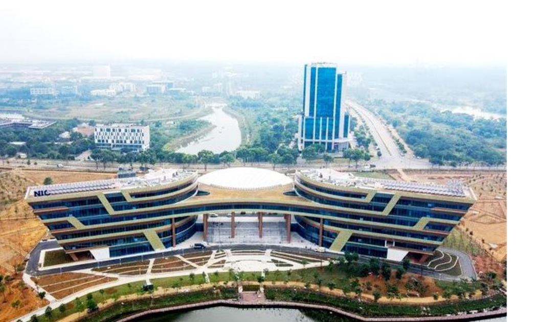 Một góc Khu công nghệ cao Hòa Lạc