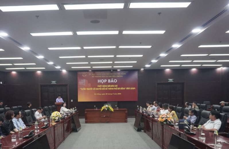 Họp báo phát động Giải báo chí Chuyển đổi số thành phố Đà Nẵng năm 2024