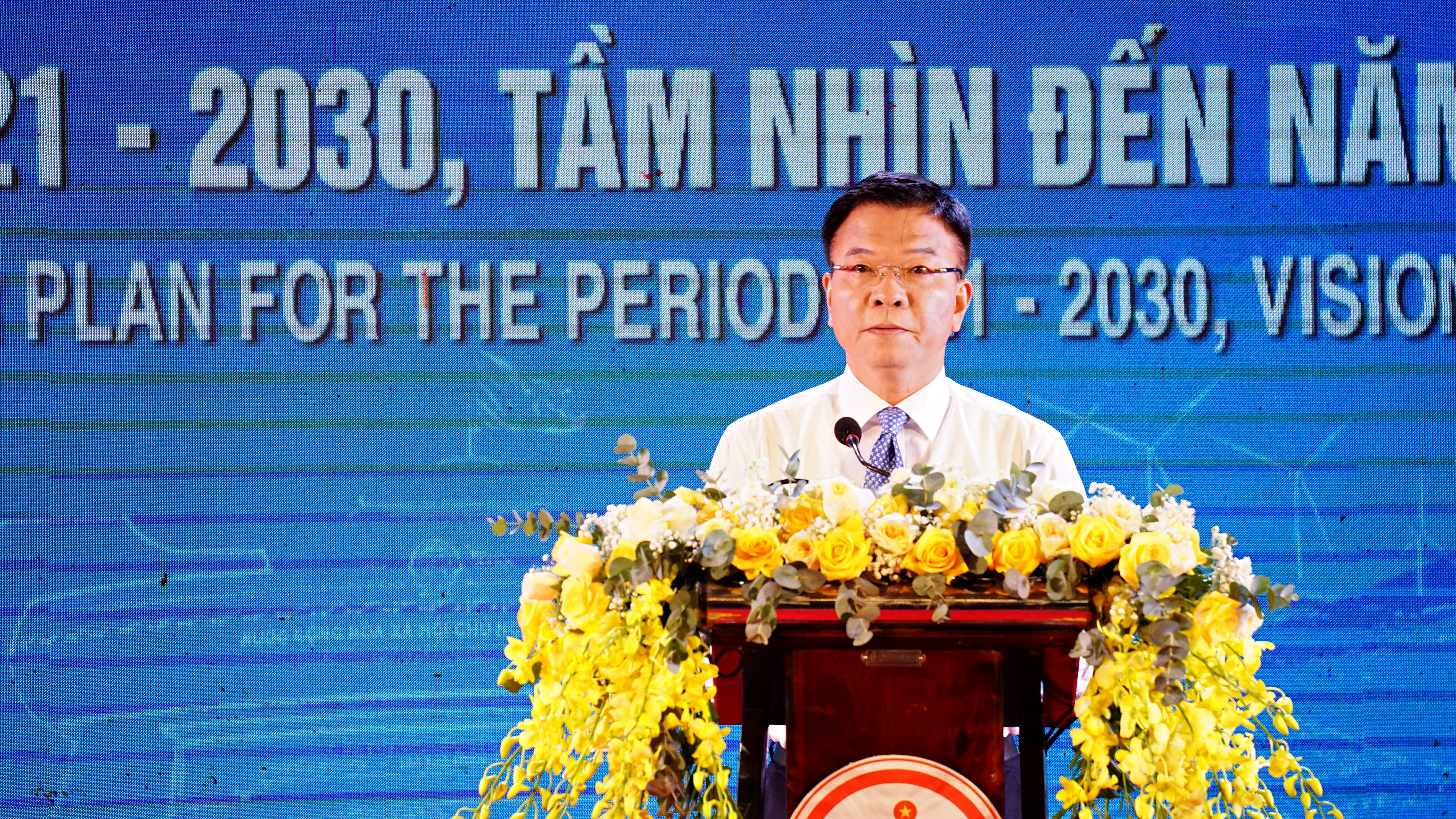 Phó Thủ tướng Chính phủ Lê Thành Long phát biểu chỉ đạo tại hội nghị - Ảnh: Lê An