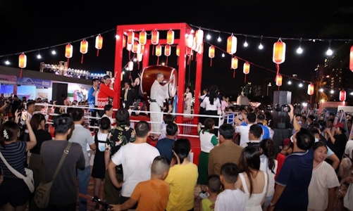 Lễ hội Việt Nam - Nhật Bản tại Đà Nẵng thu hút du khách tham quan