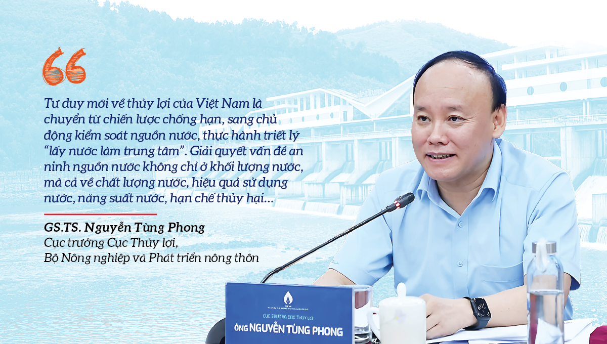 Hệ thống thủy lợi có 7.342 hồ, đập