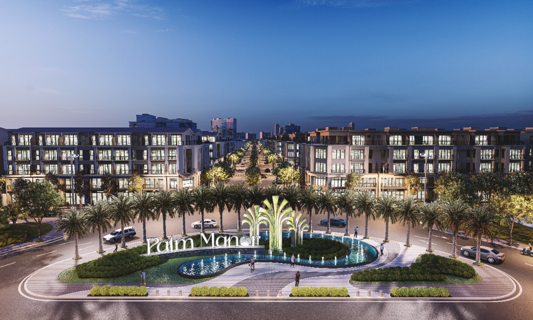 Palm Manor là khu đô thị hoàn chỉnh đầu tiên tại Phú Thọ