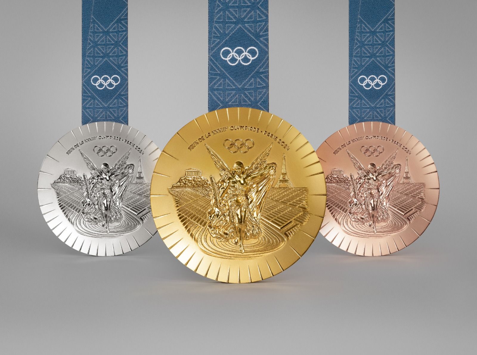 Huy chương Olympic 2024 phản ánh các truyền thống nghệ thuật của Pháp.