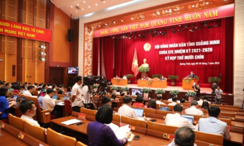 Quảng Ninh xem xét và quyết định 6 vấn đề liên quan đến kinh tế, xã hội