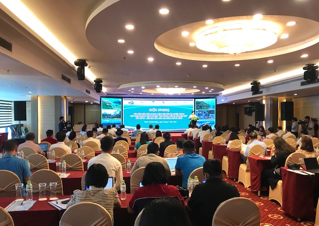 Toàn cảnh Hội nghị xúc tiến điểm đến du lịch 6 tỉnh Việt Bắc. Ảnh Ngô Anh Văn