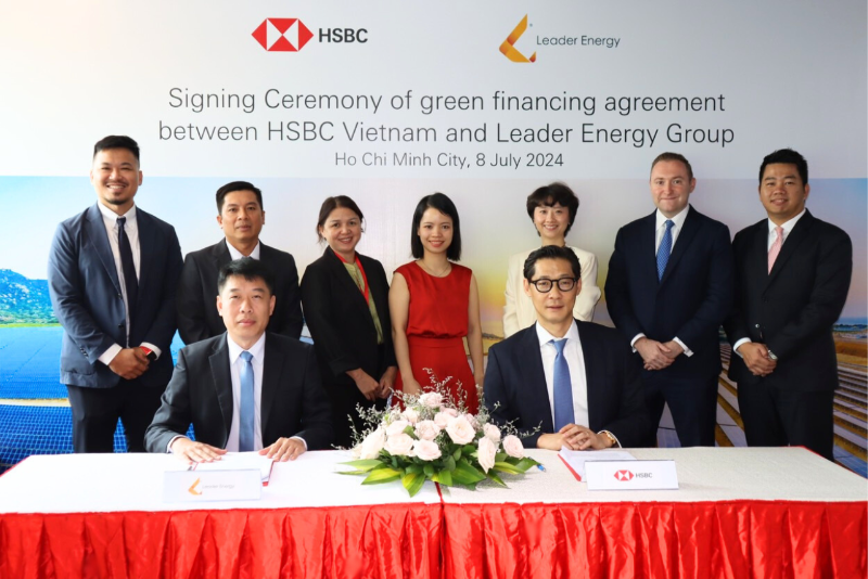 HSBC finances Malaysian company's newly acquired solar project Vinh Hao 6 in Vietnam