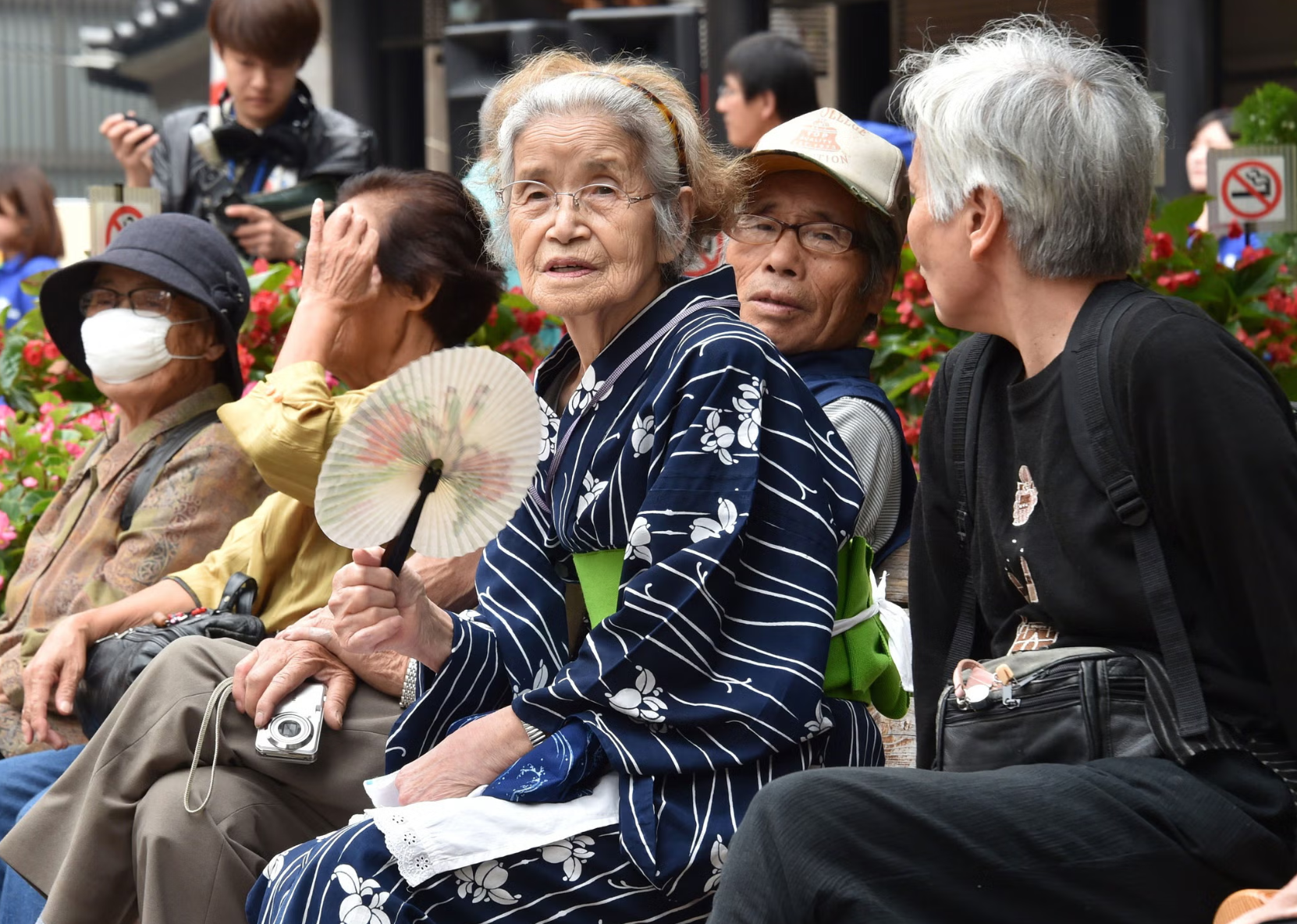 Cứ 10 người tại Nhật thì có 1 người ở độ tuổi từ 80 trở lên - Ảnh: Getty Images