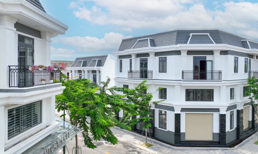 Nhà phố Richland Residence đã xây dựng hoàn chỉnh, sẵn sàng bàn giao cho người mua vào sinh sống